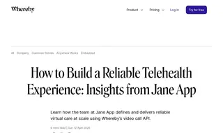 Preview of the Jane App Case Study