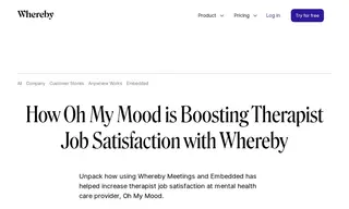 Preview of the Oh My Mood Case Study