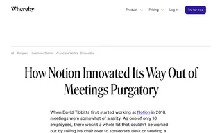 Preview of the Notion Case Study