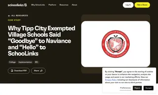 Preview of the Tipp City Schools Case Study