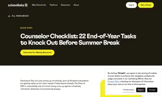 Preview of the SchooLinks Counselors Case Study