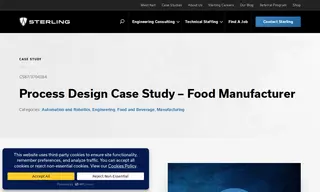 Preview of the Food Manufacturer Case Study