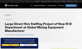Preview of the Global Mining Equipment Manufacturer Case Study