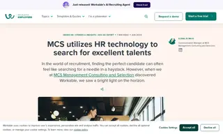 Preview of the MCS Management Consulting and Selection Case Study