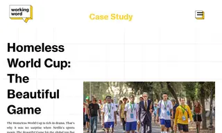Preview of the Homeless World Cup Foundation Case Study
