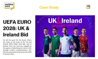 Preview of the UK and Ireland UEFA EURO 2028 Bid Case Study