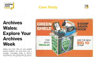 Preview of the Archives Wales Case Study