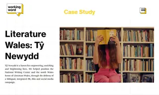 Preview of the Literature Wales Case Study