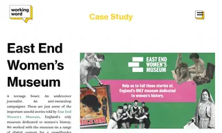 Preview of the East End Women’s Museum Case Study
