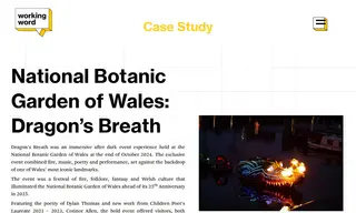 Preview of the National Botanic Garden of Wales Case Study