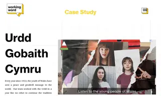 Preview of the Urdd Gobaith Cymru Case Study