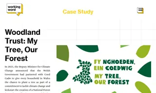 Preview of the Woodland Trust Case Study