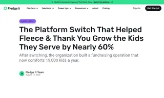 Preview of the Fleece & Thank You Case Study