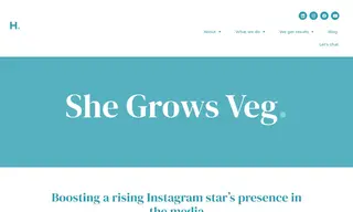 Preview of the She Grows Veg Case Study