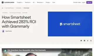Preview of the Smartsheet Case Study