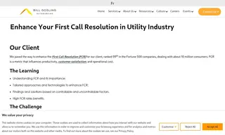 Preview of the Utility Industry Fortune 500 Customer Ranked 99th Case Study