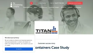 Preview of the Titan Containers Case Study