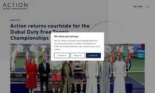 Preview of the Dubai Duty Free Tennis Championships Case Study