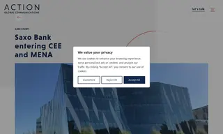 Preview of the Saxo Bank Case Study