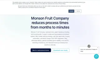 Preview of the Monson Fruit Company Case Study