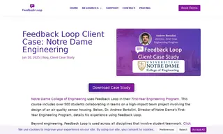 Preview of the Notre Dame College of Engineering Case Study