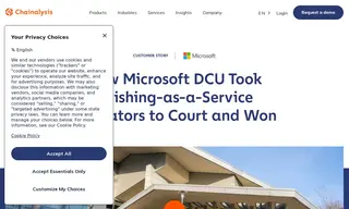 Preview of the Microsoft Digital Crimes Unit (dcu) Case Study