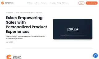 Preview of the Esker Case Study