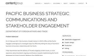 Preview of the Department of Foreign Affairs and Trade Case Study