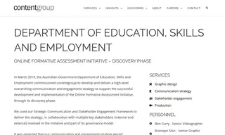 Preview of the Department of Education, Skills and Employment Case Study