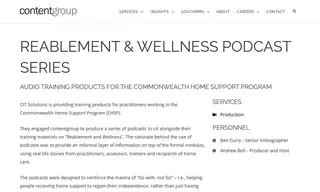 Preview of the Australian Government Department of Health Case Study