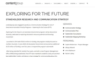 Preview of the Geoscience Australia Case Study