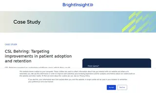 Preview of the CSL Behring Case Study