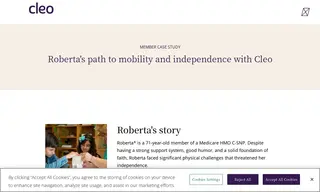 Preview of the Cleo Medicare Coach Case Study