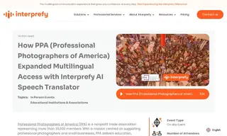 Preview of the Professional Photographers of America (PPA) Case Study