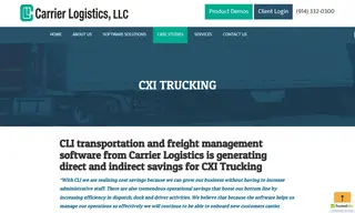 Preview of the CXI Trucking Case Study