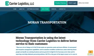Preview of the Moran Transportation Case Study