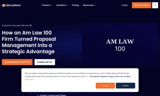Preview of the Large Am Law 100 Firm Case Study