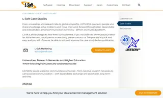 Preview of the JISCMail Case Study