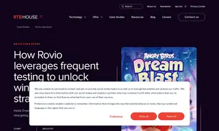 Preview of the Rovio Case Study