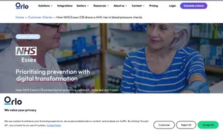 Preview of the NHS Essex Integrated Care Board (icb) Case Study