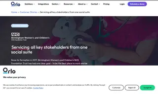 Preview of the Birmingham Women’s and Children’s NHS Foundation Trust Case Study