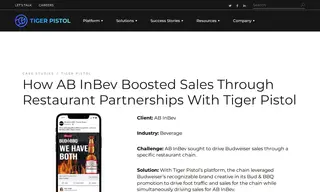 Preview of the AB InBev Case Study