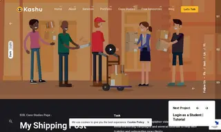 Preview of the My Shipping Post Case Study