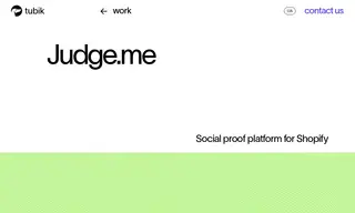 Preview of the Judge.me Case Study