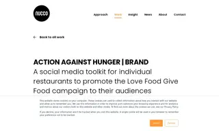 Preview of the Action Against Hunger Case Study