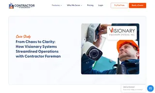 Preview of the Visionary Systems Case Study