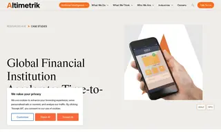 Preview of the Global Financial Institution Case Study