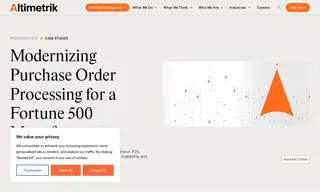 Preview of the Fortune 500 Manufacturing Organization Case Study