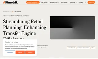 Preview of the Renowned Premium Apparel Company Case Study