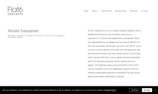 Preview of the Nicole Sassaman Case Study